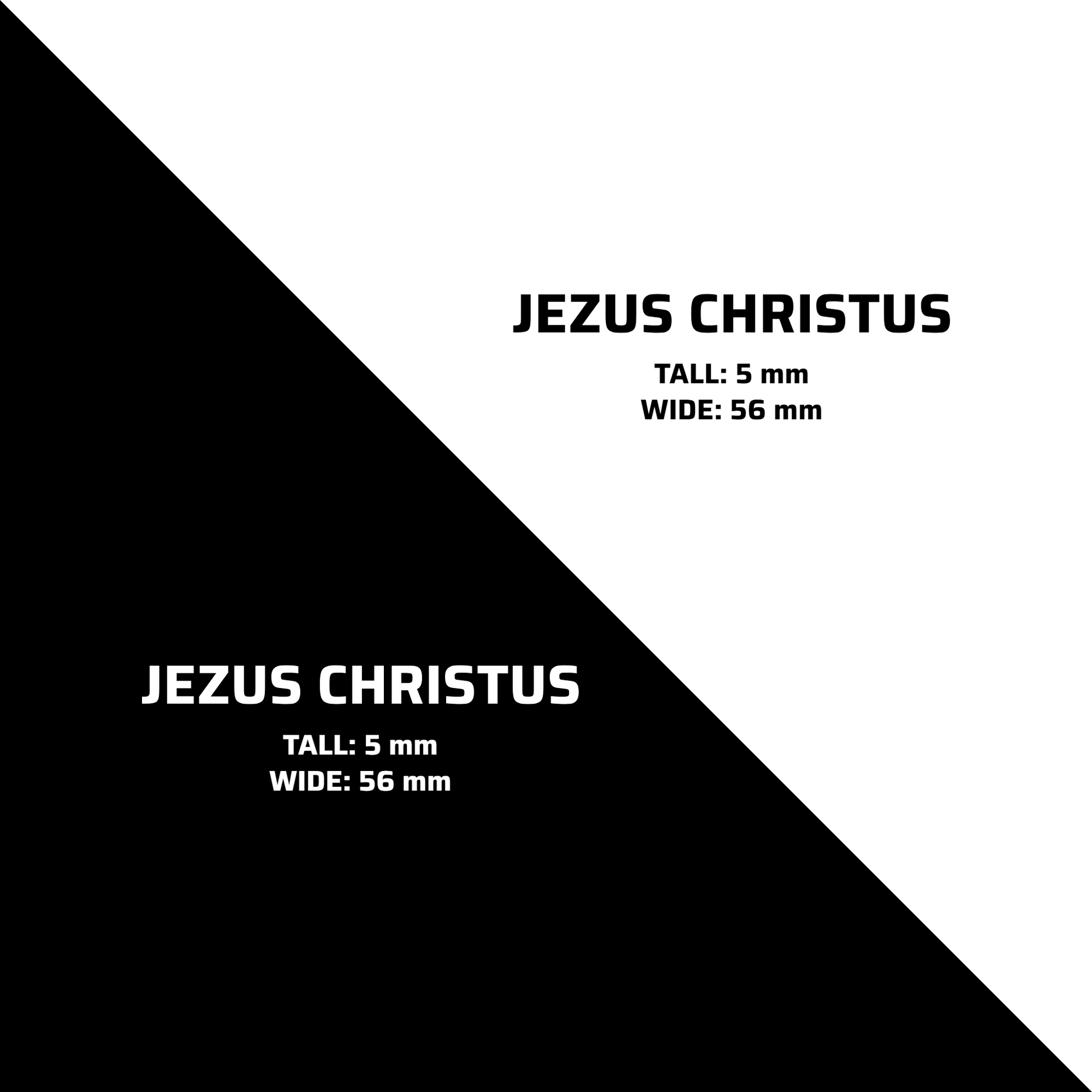 JEZUS CHRISTUS