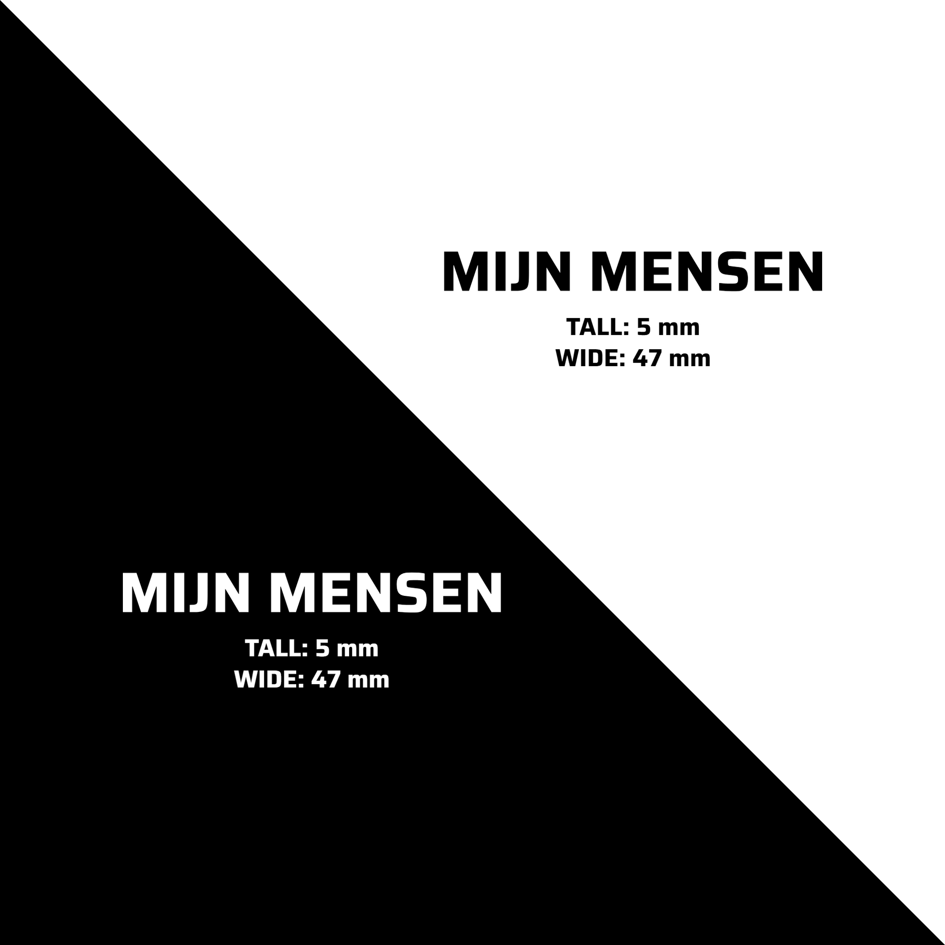 MIJN MENSEN